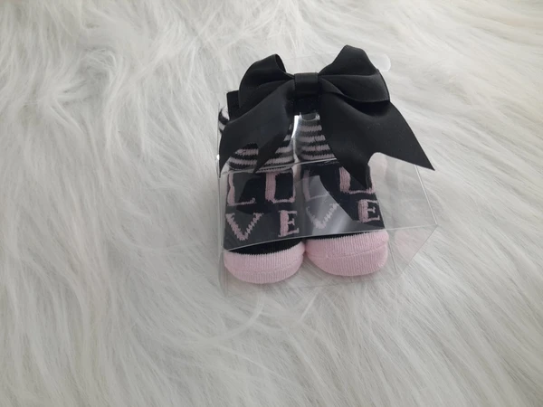 Cute Baby Socks And Headband (0-6 Months )