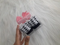 Cute Baby Socks And Headband (0-6 Months )