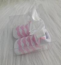 Cute Baby Socks And Headband (0-6 Months )