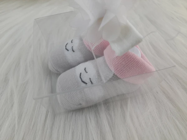 Cute Baby Socks And Headband (0-6 Months )