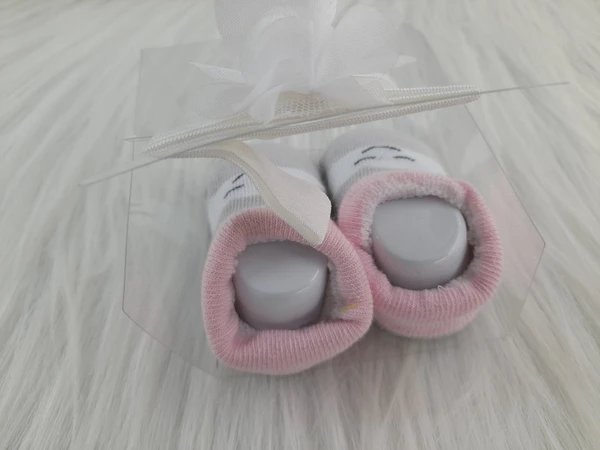 Cute Baby Socks And Headband (0-6 Months )