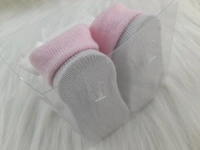 Cute Baby Socks And Headband (0-6 Months )
