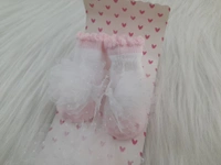 Cute Baby Socks And Headband (0-6 Months )