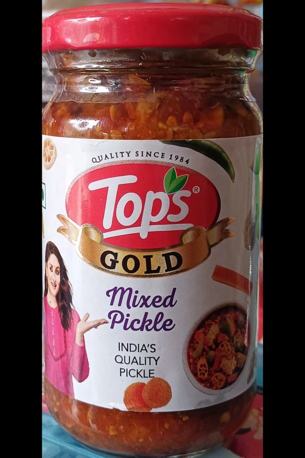 Tops Gold Mixed Pickle. 200g