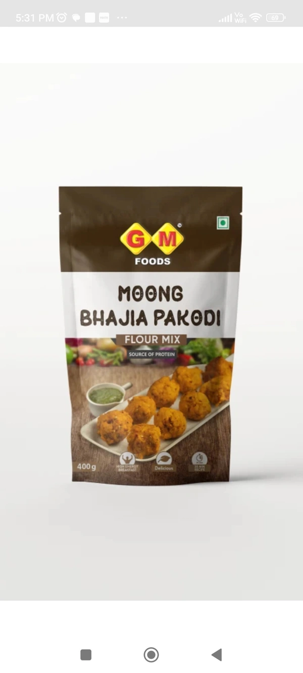 Moong Bhajia Pakodi. 400g