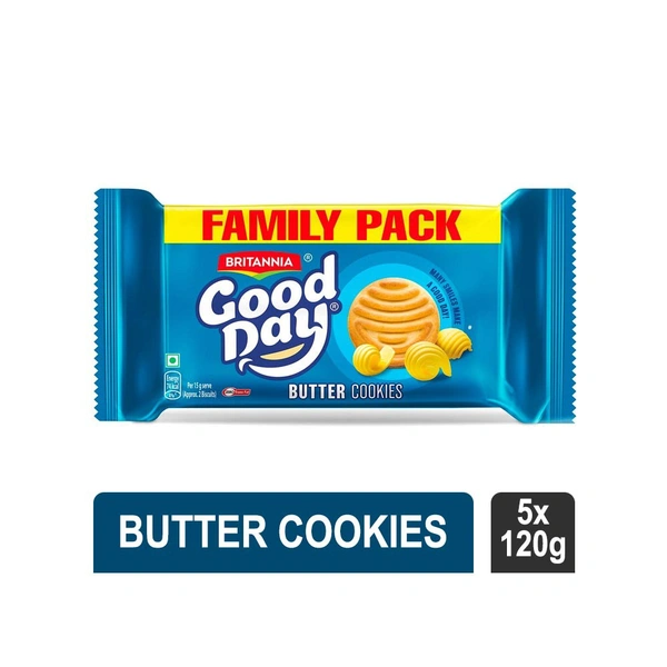 Britannia Good Day Butter Biscuit Family Pack - 600 Gram.