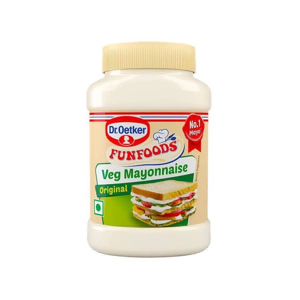 Dr. Oetker FunFoods Veg Mayonnaise (Original) - 250 Grams.