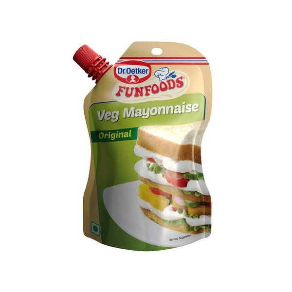 Dr. Oetker FunFoods Veg Original Mayonnaise - 100 Grams.