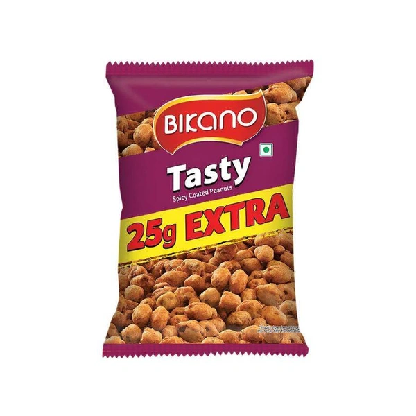 Bikano Tasty Peanut Namkeen - 225 Grams