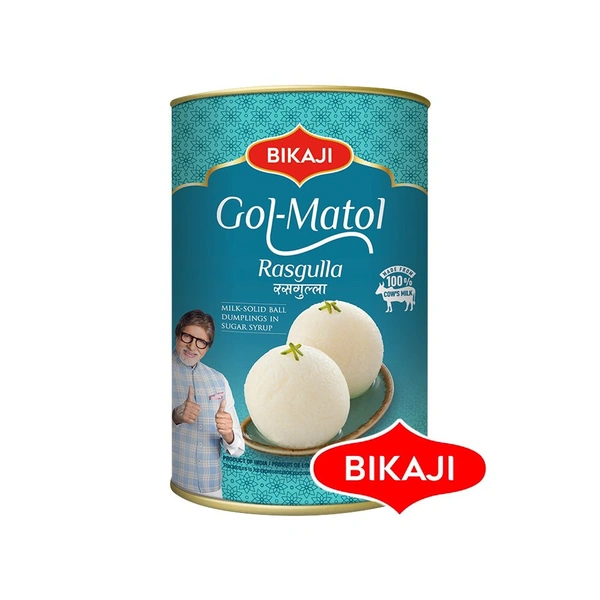 Gol-Matol Rasgulla by Bikaji - 1.25 Kg.