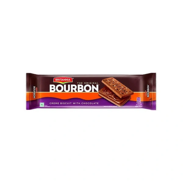 Britannia The Original Bourbon - Cream Biscuits With Chocolate - 150 Grams.