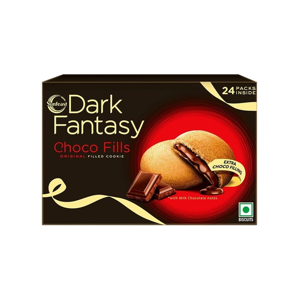 Sunfeast Dark Fantasy Biscuit - Choco Fills Biscuit  - 300 Grm.