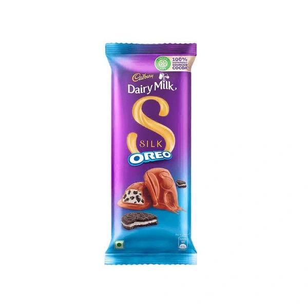 Cadbury Dairy Milk Silk Oreo Chocolate Bar - 130 Grm.
