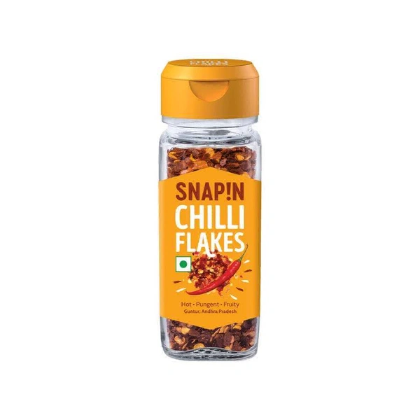 Snapin Red Chilli Flakes Seasoning - 35 Grm.