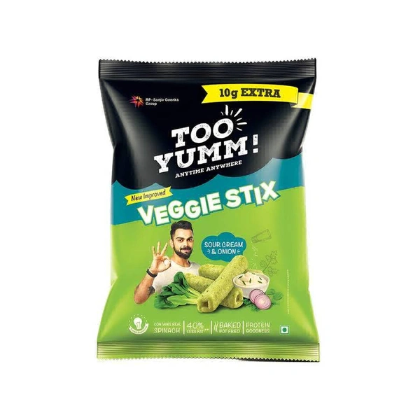 Too Yumm Veggie Stix Sour Cream & Onion Crisps