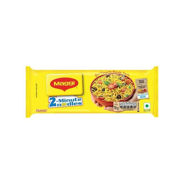 Maggi Masala 2 Minute Instant Noodles (Packet) - 280 Grm.