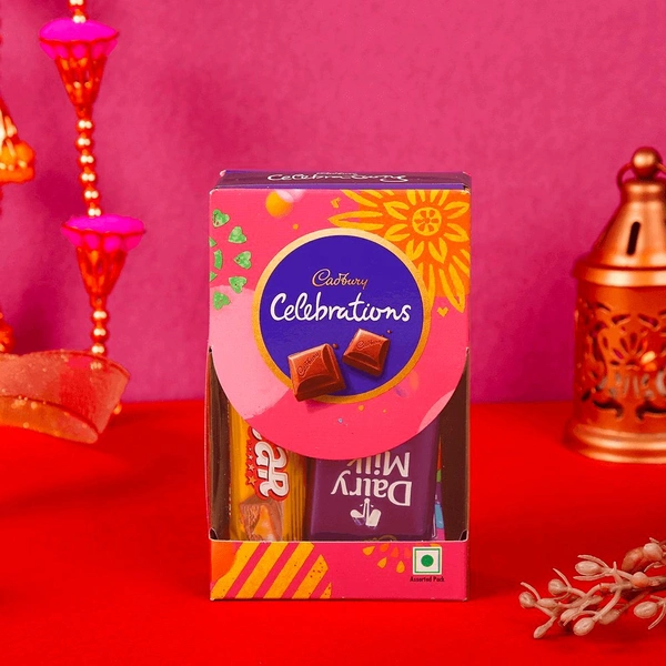 Cadbury Celebrations Assorted Chocolate Gift Pack (59.8 g) - 59.8 Grm.