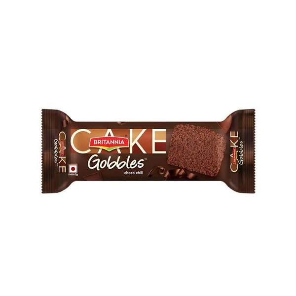 Britannia Gobbles Choco Chill Chocolate Cake - 30 Grm.