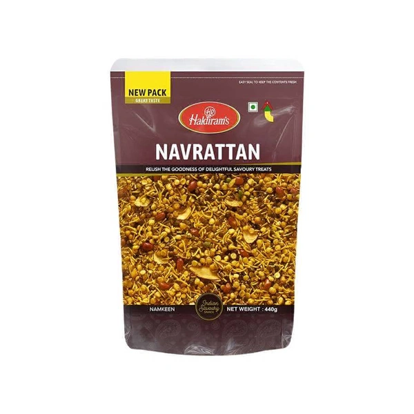 Haldiram's Navratan Mixture Namkeen - 400 Grm.