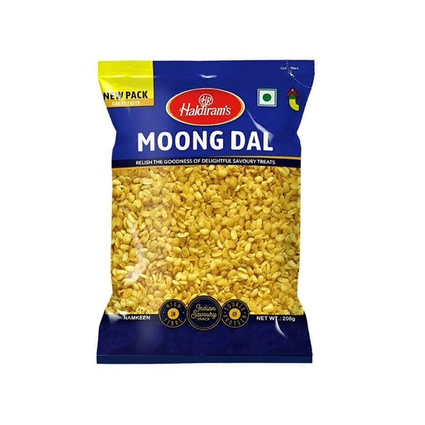 Haldiram's Moong Dal Namkeen - 200 Grm.