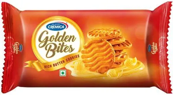 Cremica Cookies - Golden Bytes Rich Butter 200 g - 209 Grams