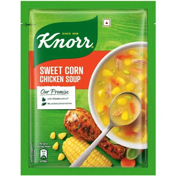Knorr Classic Sweet Corn Chicken Soup 40g With Real Vegetables