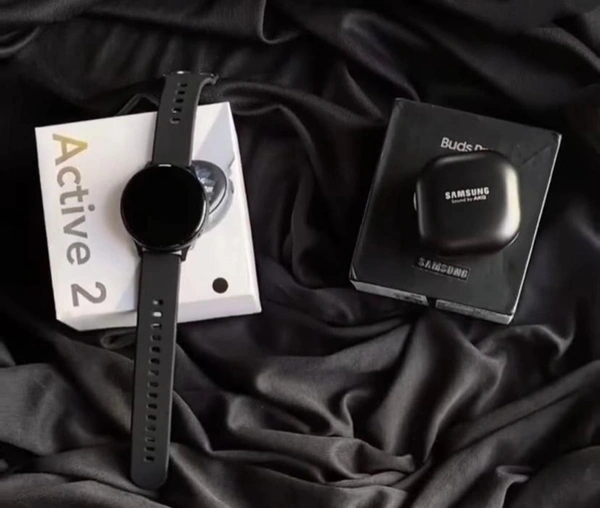 Active 2 + Buds Combo - Black
