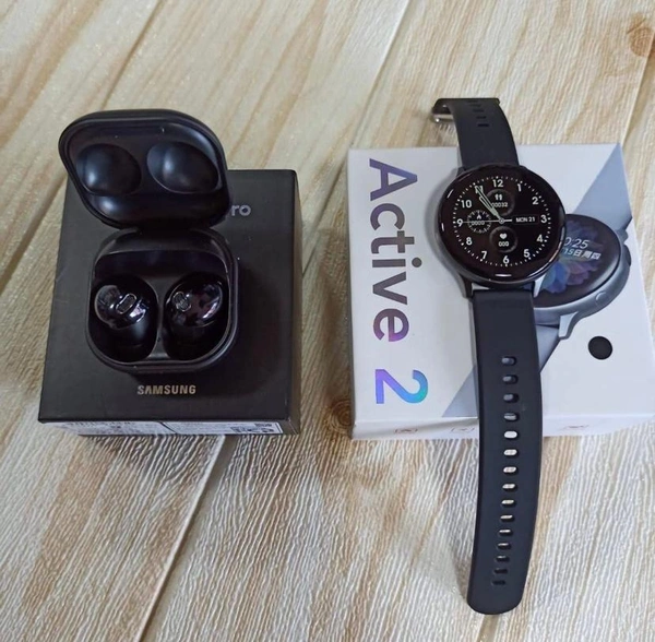 Active 2 + Buds Combo - Black