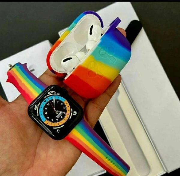 Rainbow Combo - Rainbow/White