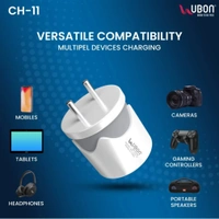 UBON CH-11 Charger 2.4 Amp Dual Usb Port 