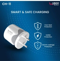 UBON CH-11 Charger 2.4 Amp Dual Usb Port 