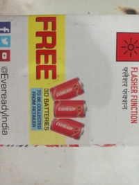Everady Dl 63 1 Watt Bright White Led 3.35 V 350 ma 85 Lumen - 3 Batteries