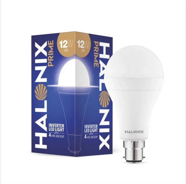 12 W Led HALONIX PRIME INVERTER LED LIGHT UPTO 4 HRS BACKUP - White