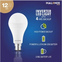 12 W Led HALONIX PRIME INVERTER LED LIGHT UPTO 4 HRS BACKUP - White