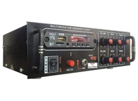 Amplifier Music  Ac+Dc 4440 Dual Ic  Usb + bluetooth + Fm  - White