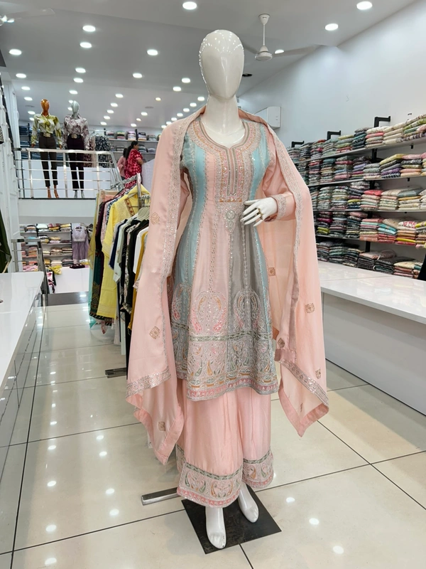 MUKHI Frock + Plazo - 42XL