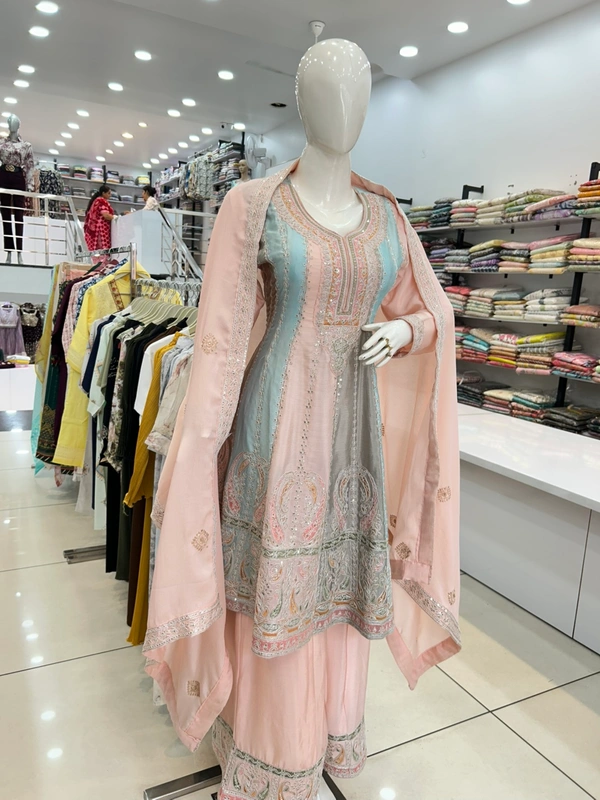 MUKHI Frock + Plazo - 42XL