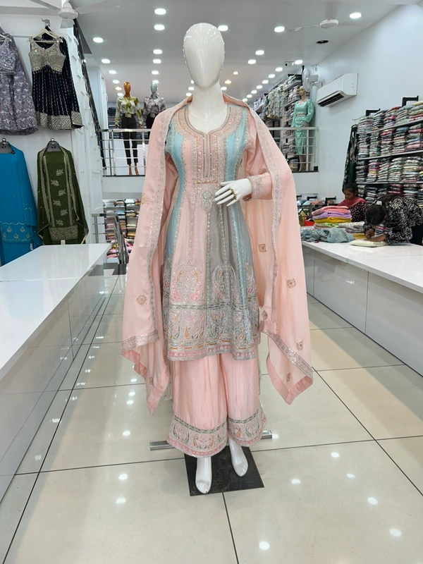 MUKHI Frock + Plazo - 42XL
