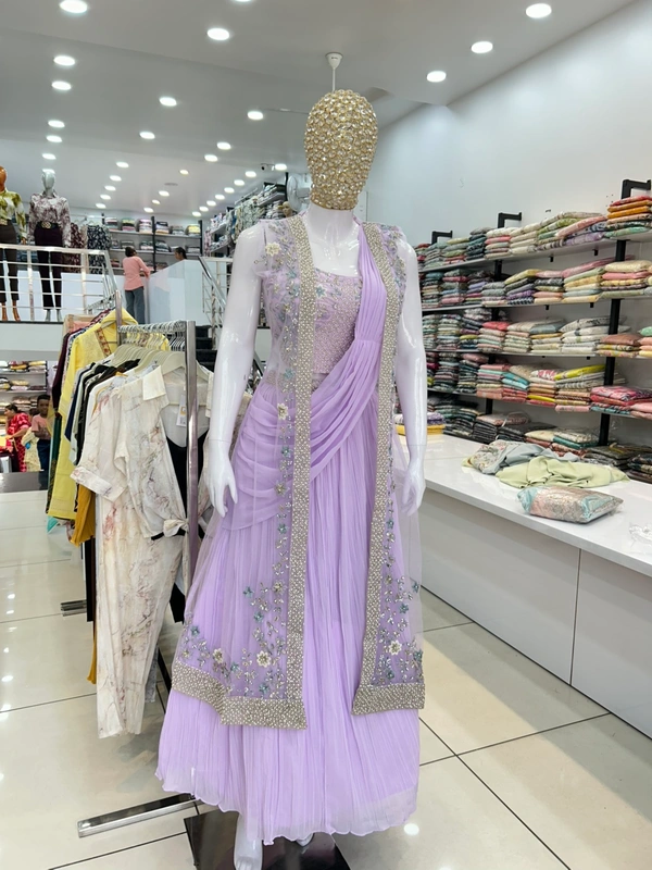 MUKHI Drape Dress + Shrug - XL