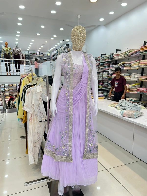 MUKHI Drape Dress + Shrug - XL
