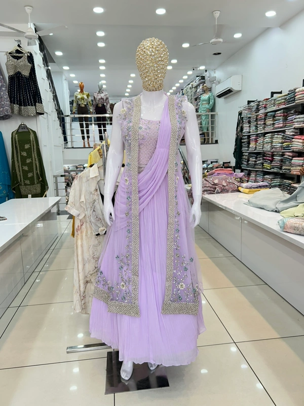 MUKHI Drape Dress + Shrug - XL