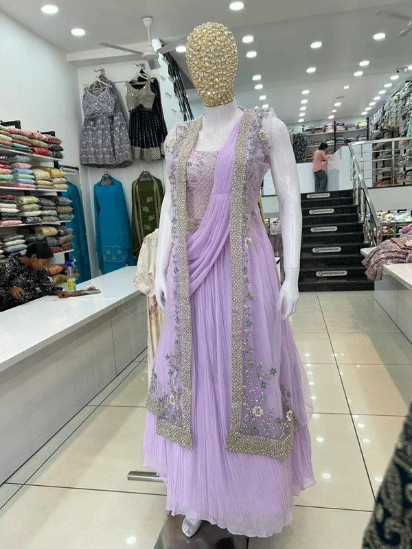 MUKHI Drape Dress + Shrug - XL