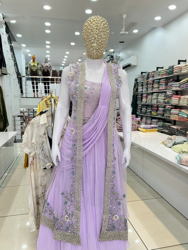 MUKHI Drape Dress + Shrug - XL