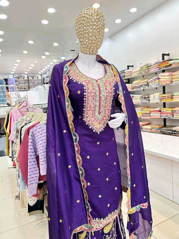 Mukhi  Sharara Suit - XL