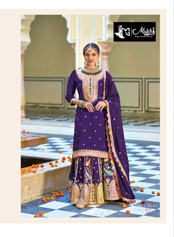 Mukhi  Sharara Suit - XL