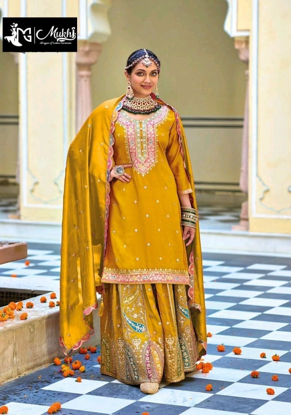 Mukhi Sharara Suit - 3XL