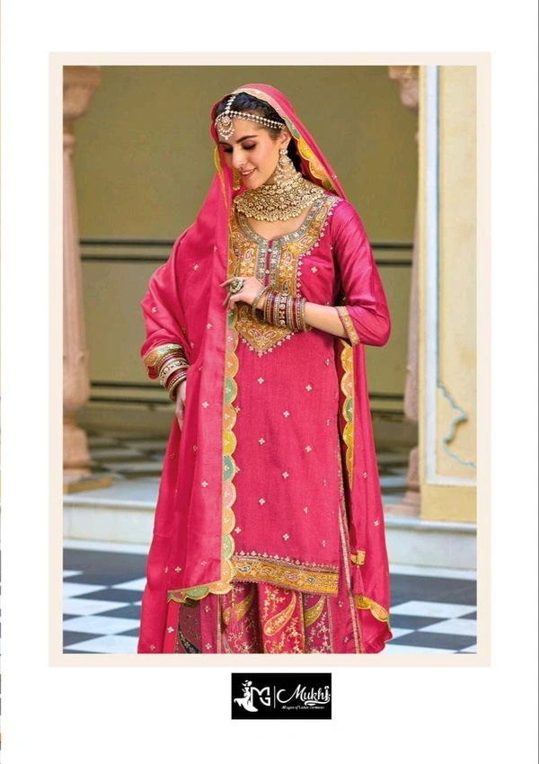 Mukhi  Sharara Suit  - XL