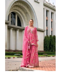 Mukhi  Sharara Suit  - Free Size Fits Upto 2XL
