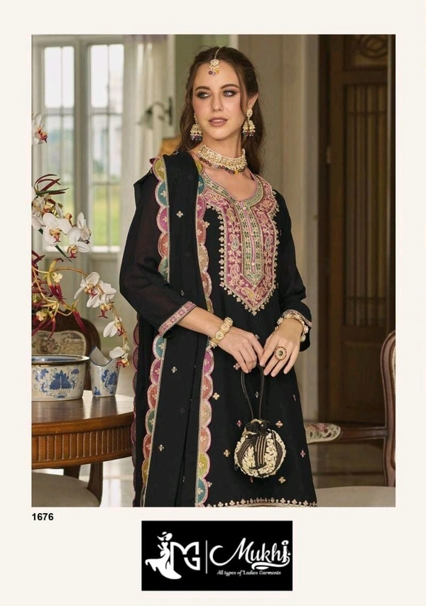 Mukhi Sharara Suit - 3XL