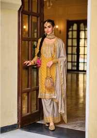 Mukhi Plazo Suit - XXL